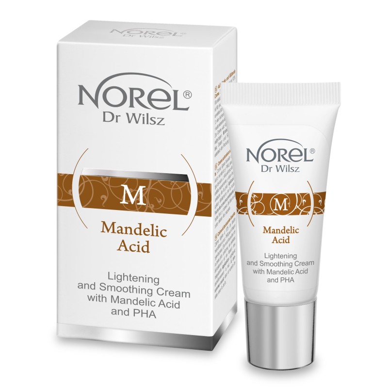 Miniprodukt - Mandelic Acid Rozjasňující a vyhlazující krém s kyselinou mandlovou a PHA NOREL Dr Wilsz