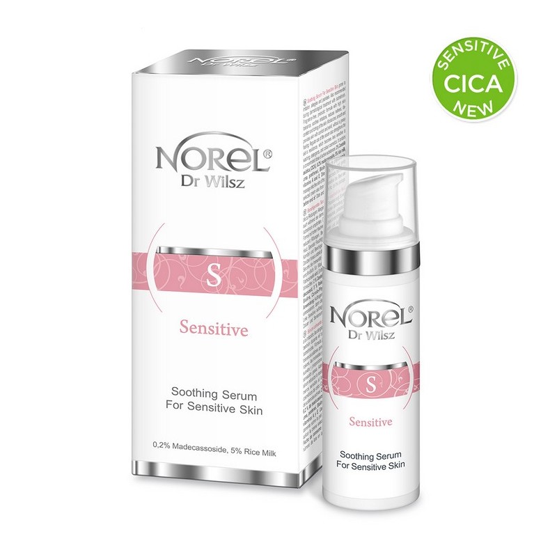 Sensitive - NEW - CICA - Jemné sérum pro citlivou pleť NOREL Dr Wilsz