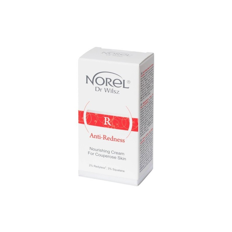 Miniprodukt - Anti-Redness Výživný krém proti zarudnutí a pro kuperózní pleť NOREL Dr Wilsz - Antiredness růžovka
