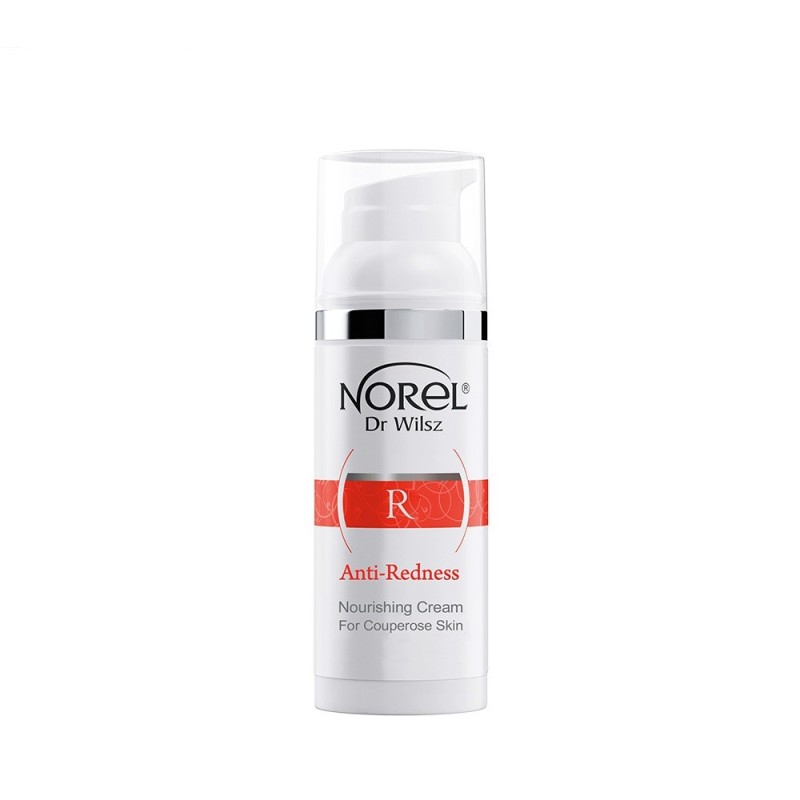 Anti Redness - Výživný krém proti zarudnutí a pro kuperózní pleť NOREL Dr Wilsz Antiredness růžovka