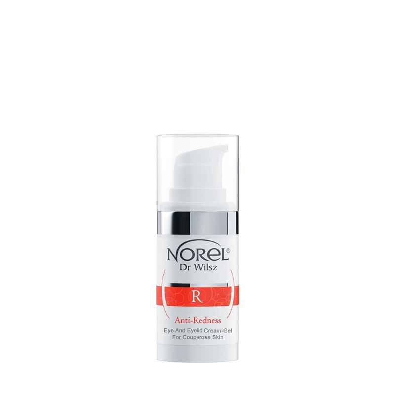 Anti Redness - Krém-gel na oční okolí a víčka pro kuperózní pleť NOREL Dr Wilsz Antiredness růžovka