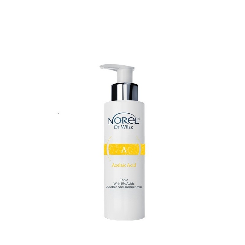 Azelaic Acid - Tonikum s 5 % kyselinou azelaovou a tranexamovou (bez alkoholu) NOREL Dr Wilsz