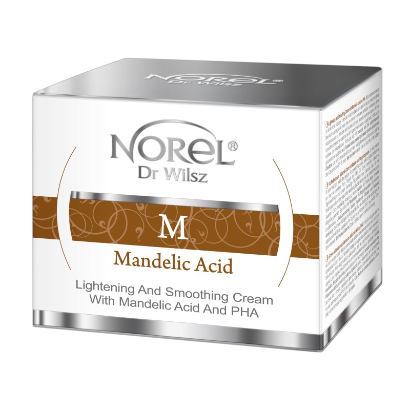 Mandelic Acid - Rozjasňující a vyhlazující krém s kyselinou mandlovou a PHA - NOREL Dr Wilsz
