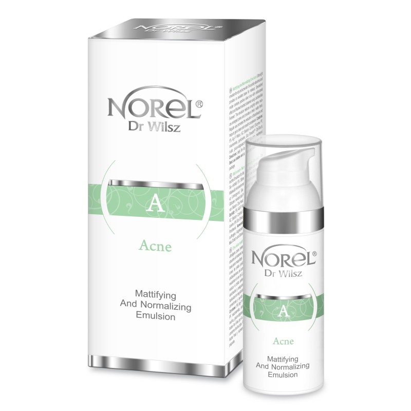 Acne - Matující a normalizující emulze NOREL Dr Wilsz akné